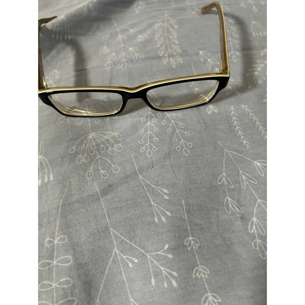 Ray Ban 5169 8119 Blue Tan Rectangular Eyeglasses Frames 52-16-140 with Case